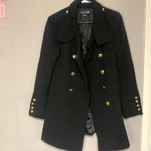 Forever 21 Peacoat Size M